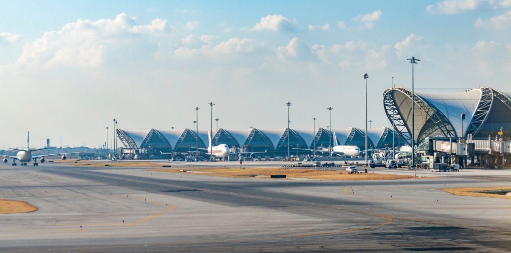 Aeroporto Bangkok da adobe