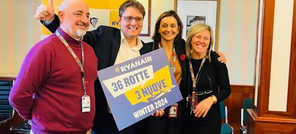 Ryanair introduce tre nuove rotte da Pisa