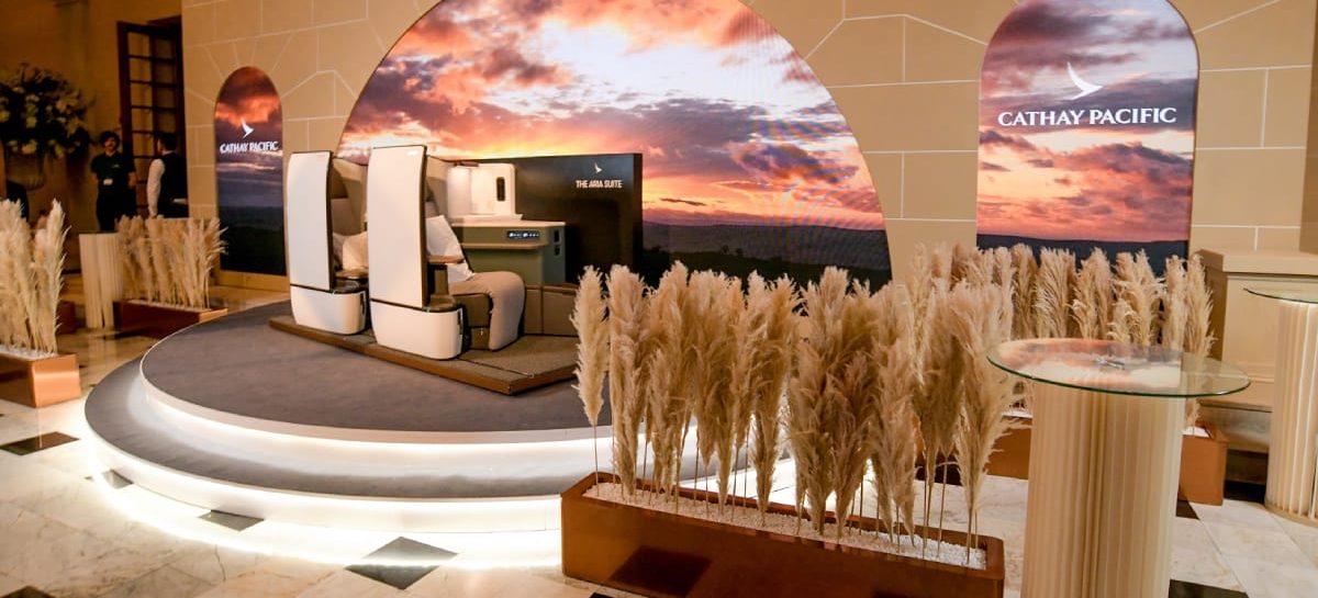 Cathay, la business class Aria Suite debutta sul lungo raggio