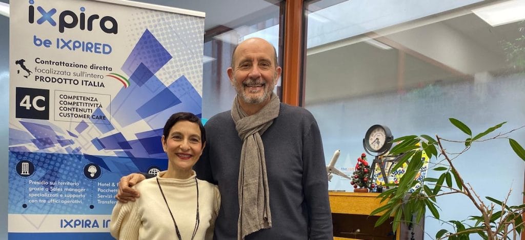 Ixpira Guy Luongo e Daniela Fabiano uff. stampa