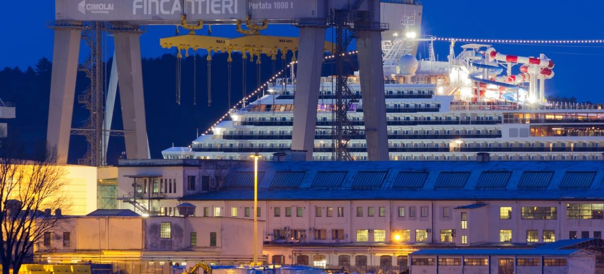 Fincantieri, ritorno all’utile con un anno di anticipo