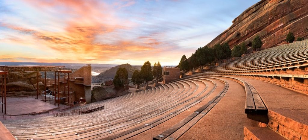 Red Rocks Amphitheatre, Denver uff. stampa