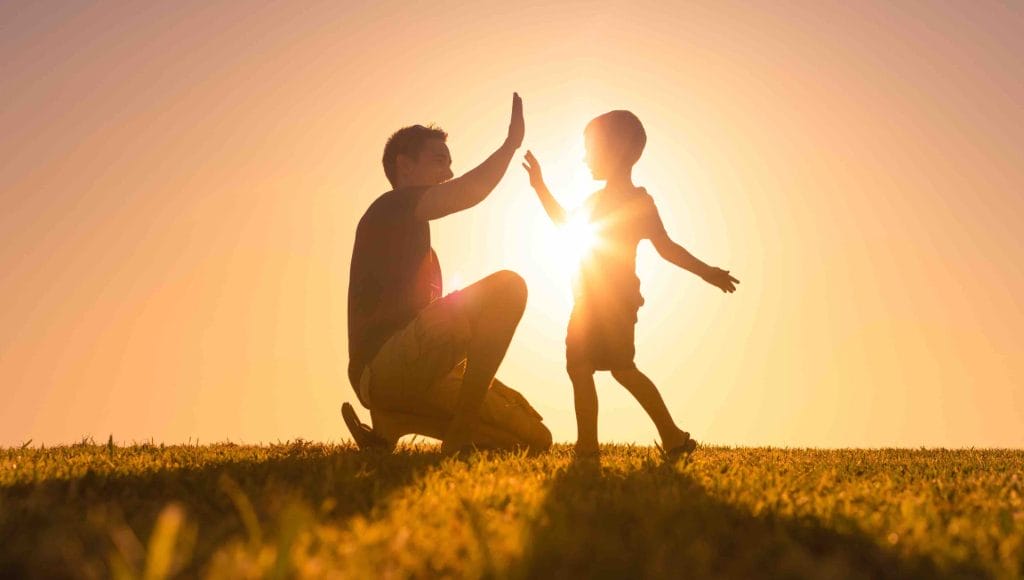 bimbo papà grandi piccoli adobe