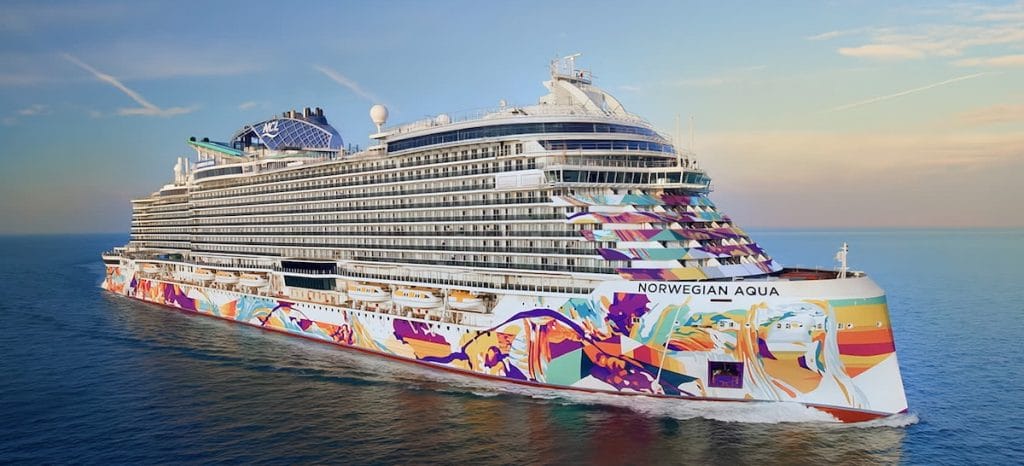 Norwegian Aqua, uff. stampa