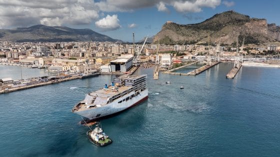 Gruppo Msc, varato il troncone della nave luxury Explora IV