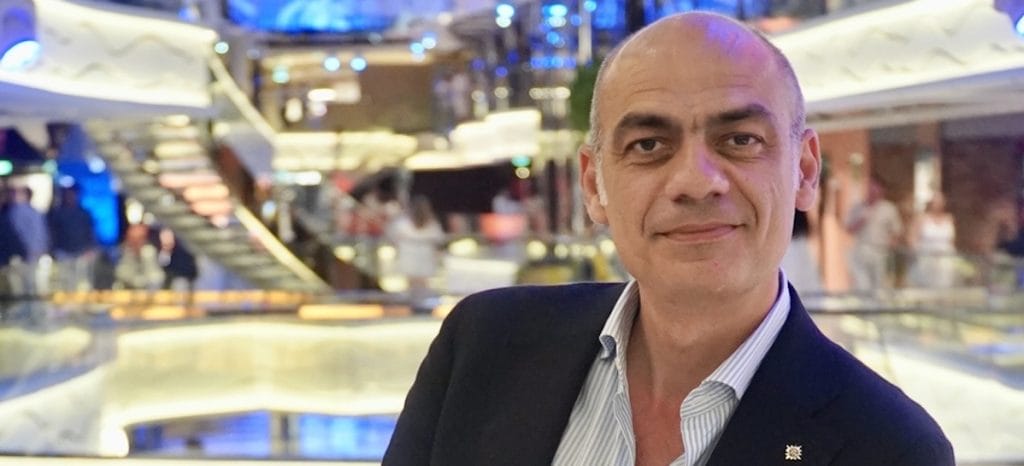 Luca Valentini dir.commerciale Msc uff. stampa