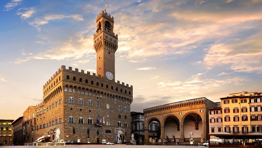 Piazza della Signoria Firenze da adobe