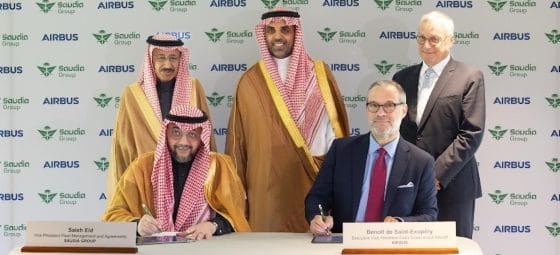 Il Gruppo Saudia ordina altri venti Airbus