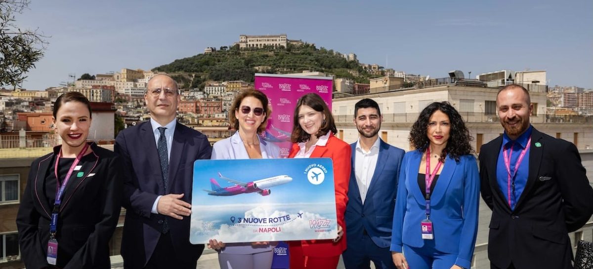 Wizz Air potenzia la Campania: volo Napoli-Tel Aviv. E Sharm tutto l’anno