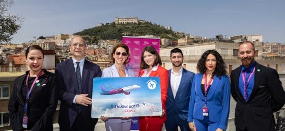 Wizz Air potenzia la Campania: volo Napoli-Tel Aviv. E Sharm tutto l’anno