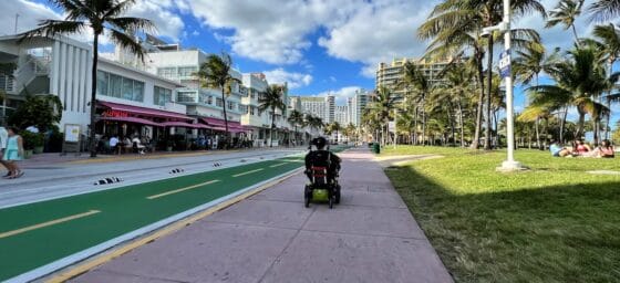 Miami senza barriere con il bollino Wheel the World