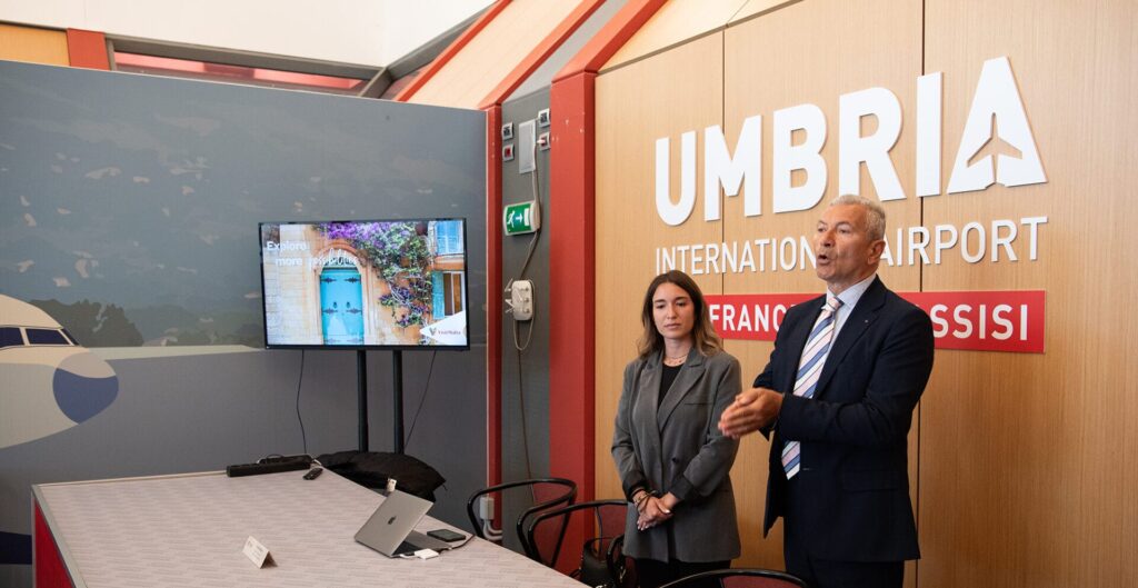 Aeroporto dell'Umbria da uff stampa