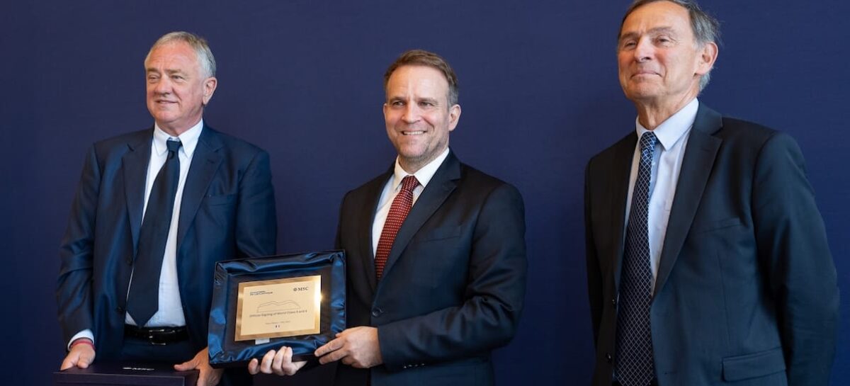 Msc ordina altre due nuove navi World Class