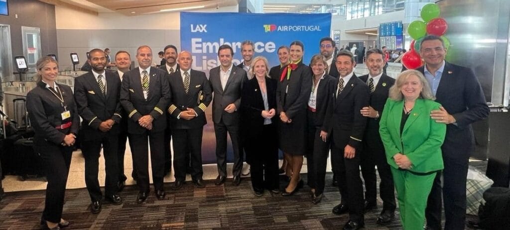 Tap Lisbona-Los Angeles uff. stampa