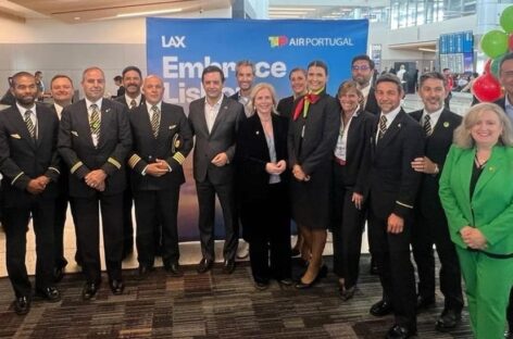 Tap Air Portugal, al via il volo diretto Lisbona-Los Angeles