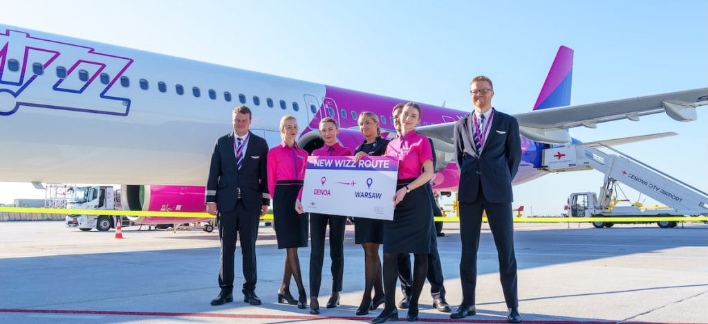 Wizz Air: Genova-Varsavia uff. stampa