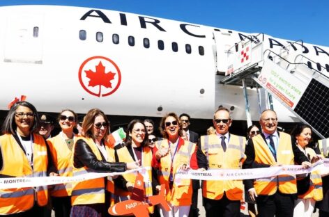 Air Canada vola nostop sulla Napoli-Montréal