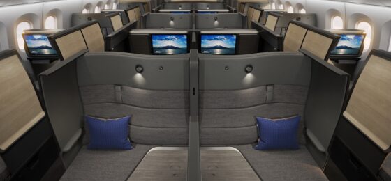 Ana rivoluziona la business class con The Room Fx