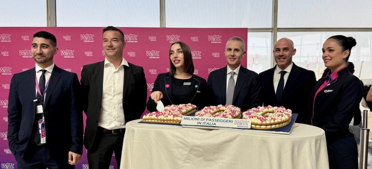 Brindisi Wizz Air, 100 milioni di passeggeri in Italia