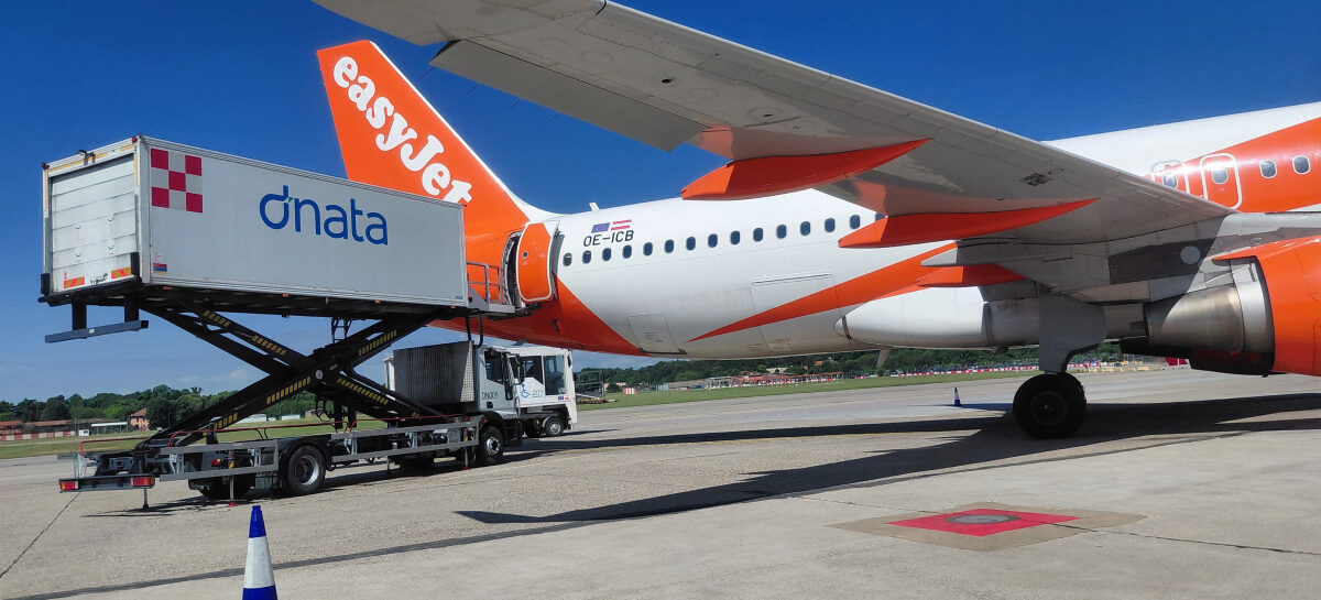 Vendite a bordo, easyJet amplia la partnership con dnata