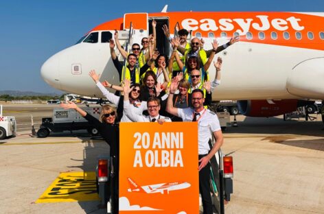 easyJet e i suoi vent’anni in Costa Smeralda