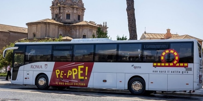 Bus Pe.ppe di Roma da uff st Zetema