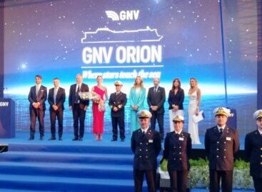 Gnv battezza la nave Orion: madrina Federica Pellegrini