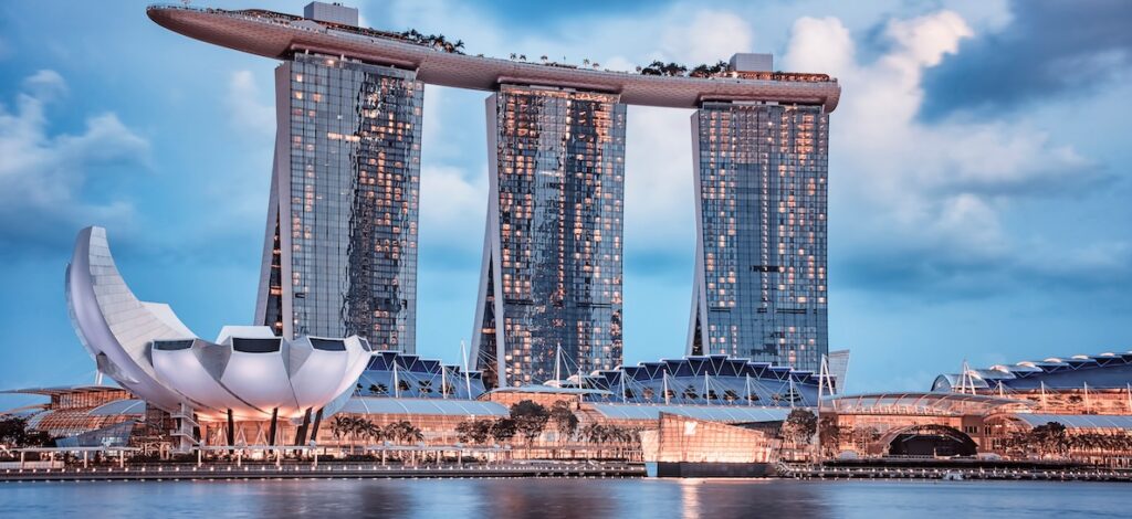 Marina Bay Sands in Singapore adobe