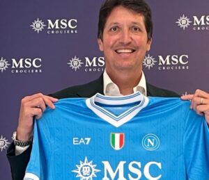 Msc sponsor del Napoli uff. stampa