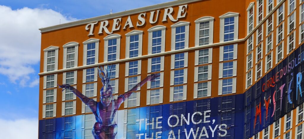 Treasure Island Hotel & Casino Las Vegas adobe