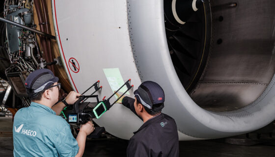 Danni alla fusoliera? Ispezioni in 3D per Vueling