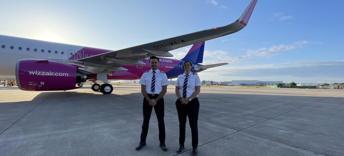 Wizz Air amplia la flotta con il primo Airbus A321Xlr