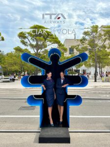 Ita Airways stand Biennale Venezia 25 da uff st Ita