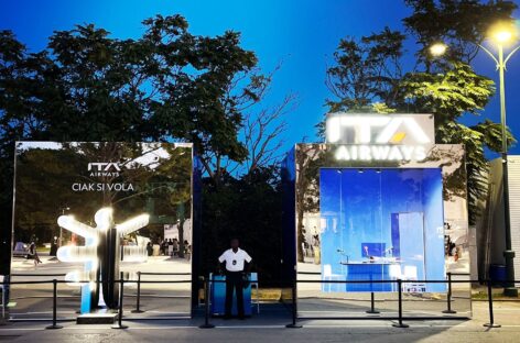 Le ali di Ita Airways sulla Mostra del Cinema di Venezia