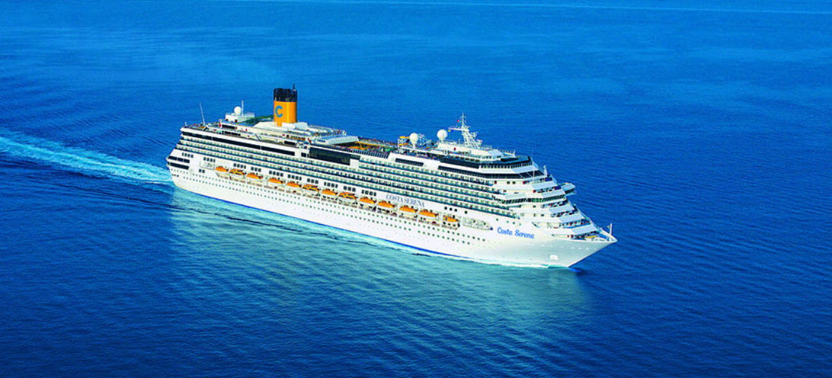 Costa Serena, maxi crociera in Asia dopo il refit