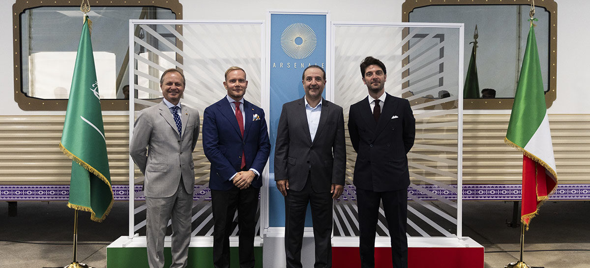 Treni di lusso, consegnata ai sauditi la prima carrozza Dream of the Desert