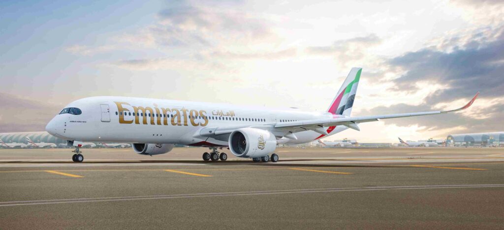 Emirates A350 da uff st Emirates