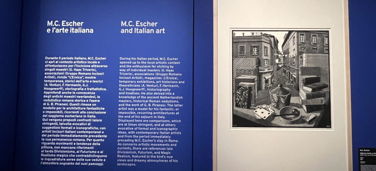 Escher sbarca al Mudec con sponsor Turisanda1924