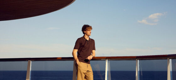 Il brand ambassador Sinner a bordo di Explora II