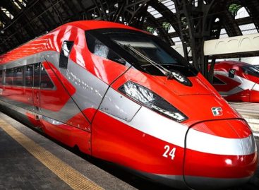 Il primo viaggio del nuovo Frecciarossa 1000