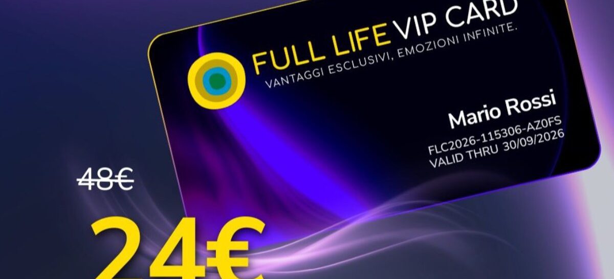 Club del Sole fidelizza i clienti con la Full Life Vip Card