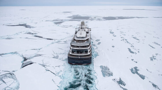 Ponant, spedizioni al Polo Nord Geografico nel 2027
