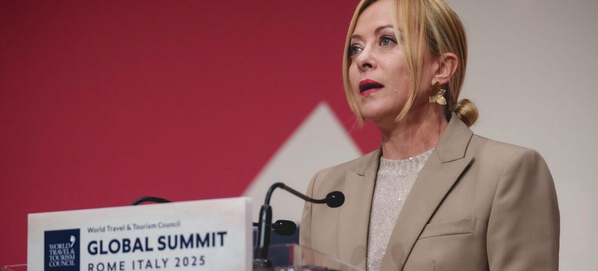 Wttc, promessa di Meloni: <br>«Investiremo nel turismo»