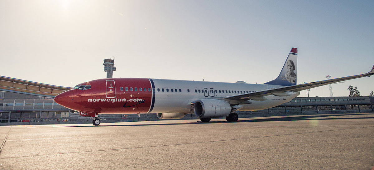 Norwegian volerà in estate Palermo-Oslo