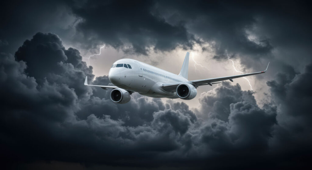 aereo-maltempo nubi voli adobe