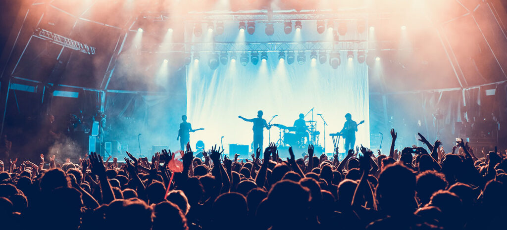 The crowd in a concert_adobe