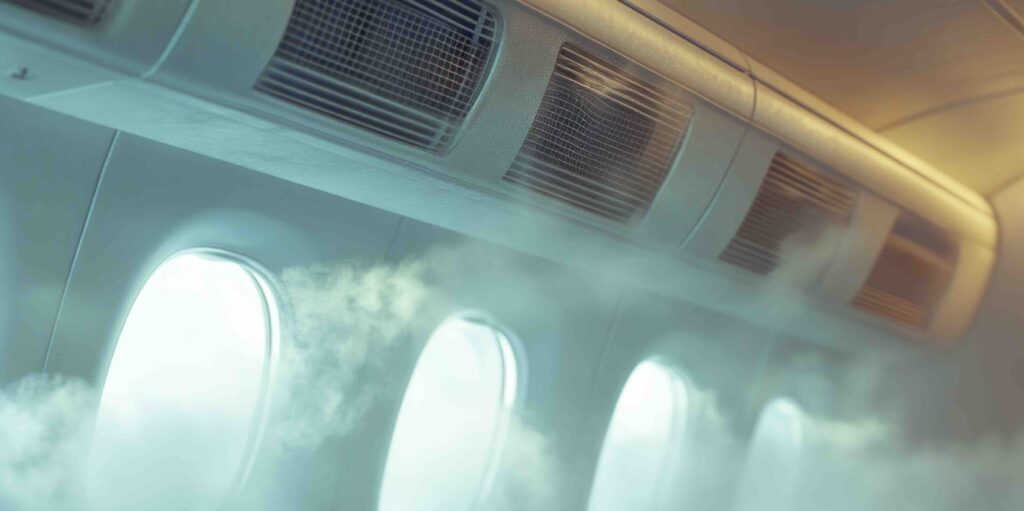 fumo aereo aria condizionata volo adobe