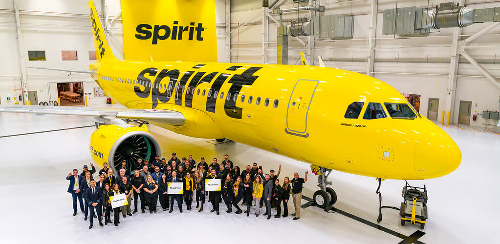spirit airlines crew da sito web