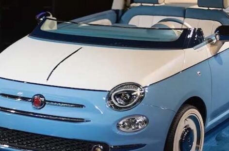 Global Gsa in fiera con la Fiat 500 Spiaggina