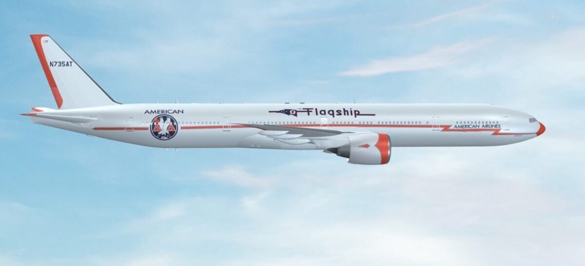 American Airlines svela la livrea del centenario